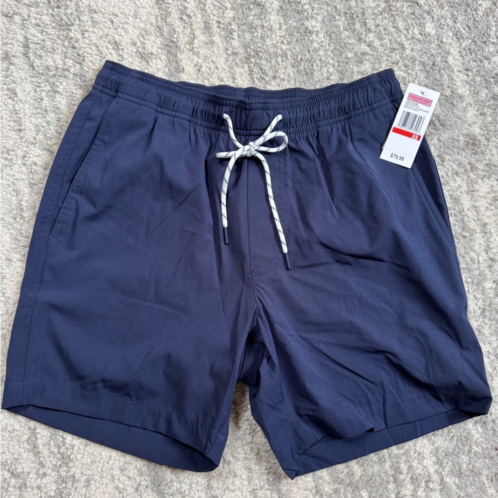 New Vineyard Vines 6” Pull on Peformance Short. Men’s Size XS Nautical Navy